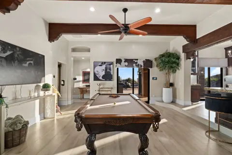Billiards room made for friendly competition