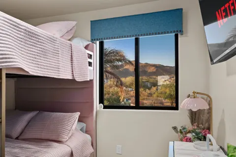 Bunk room designed for kids or groups