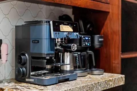 Espresso station for slow mornings