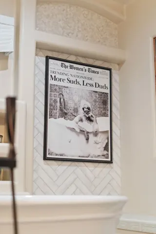 Guest-friendly decor with a fun twist