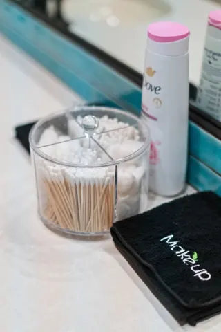 Fresh bath products provided for your stay
